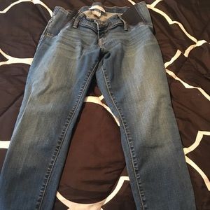 Isabel Cropped Maternity Jeans